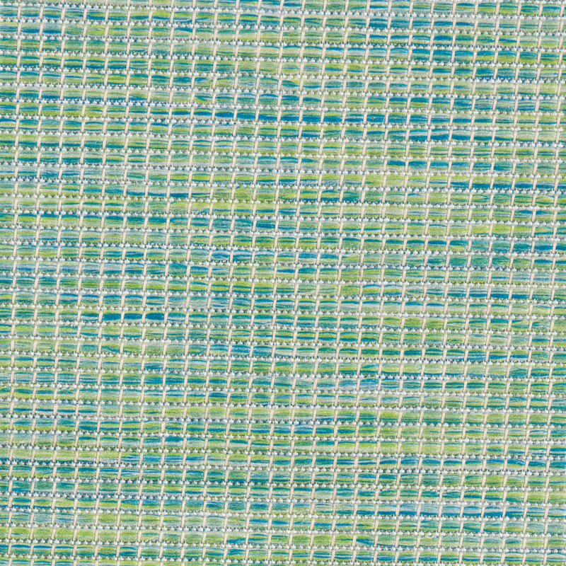 Birch Lane™ Mathewson Performance Blue/Green Rug & Reviews Wayfair